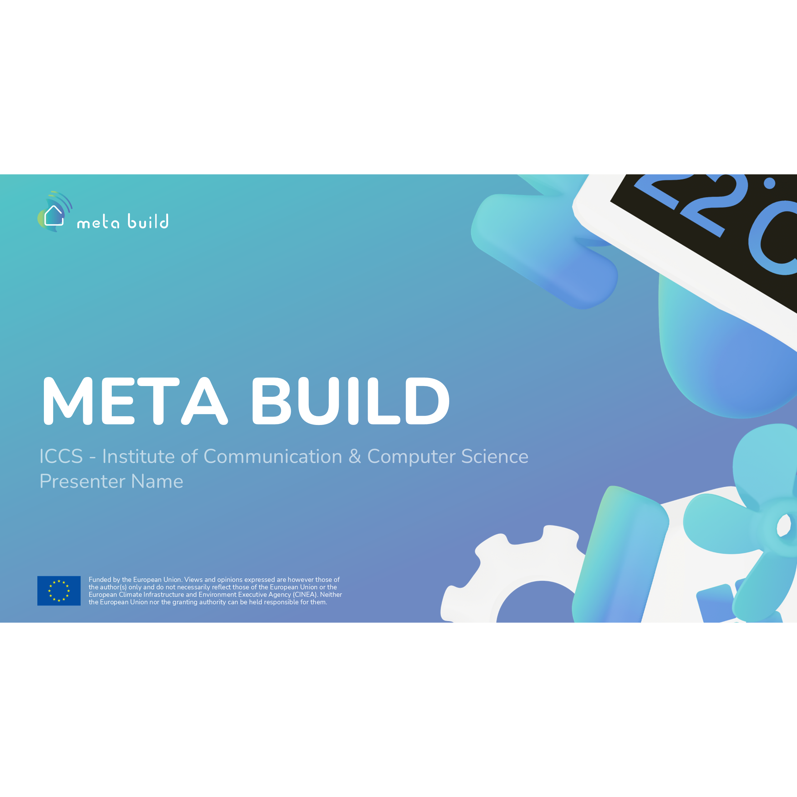 Cover of META BUILD Institutional Presentation