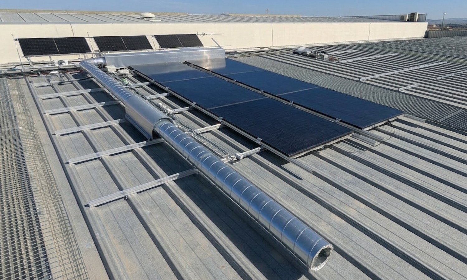 hybrid solar air panel